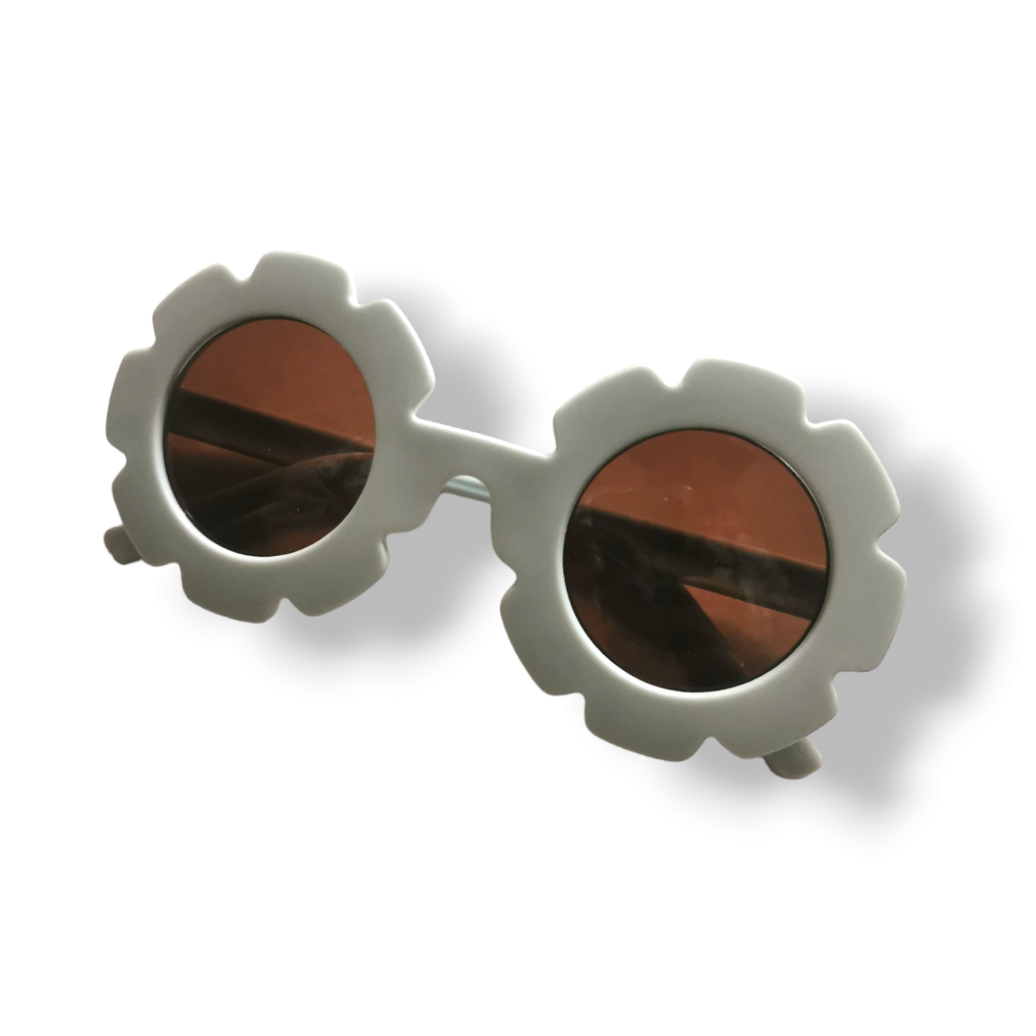 Babyhug Sunglasses with Headband Flower Applique - Yellow