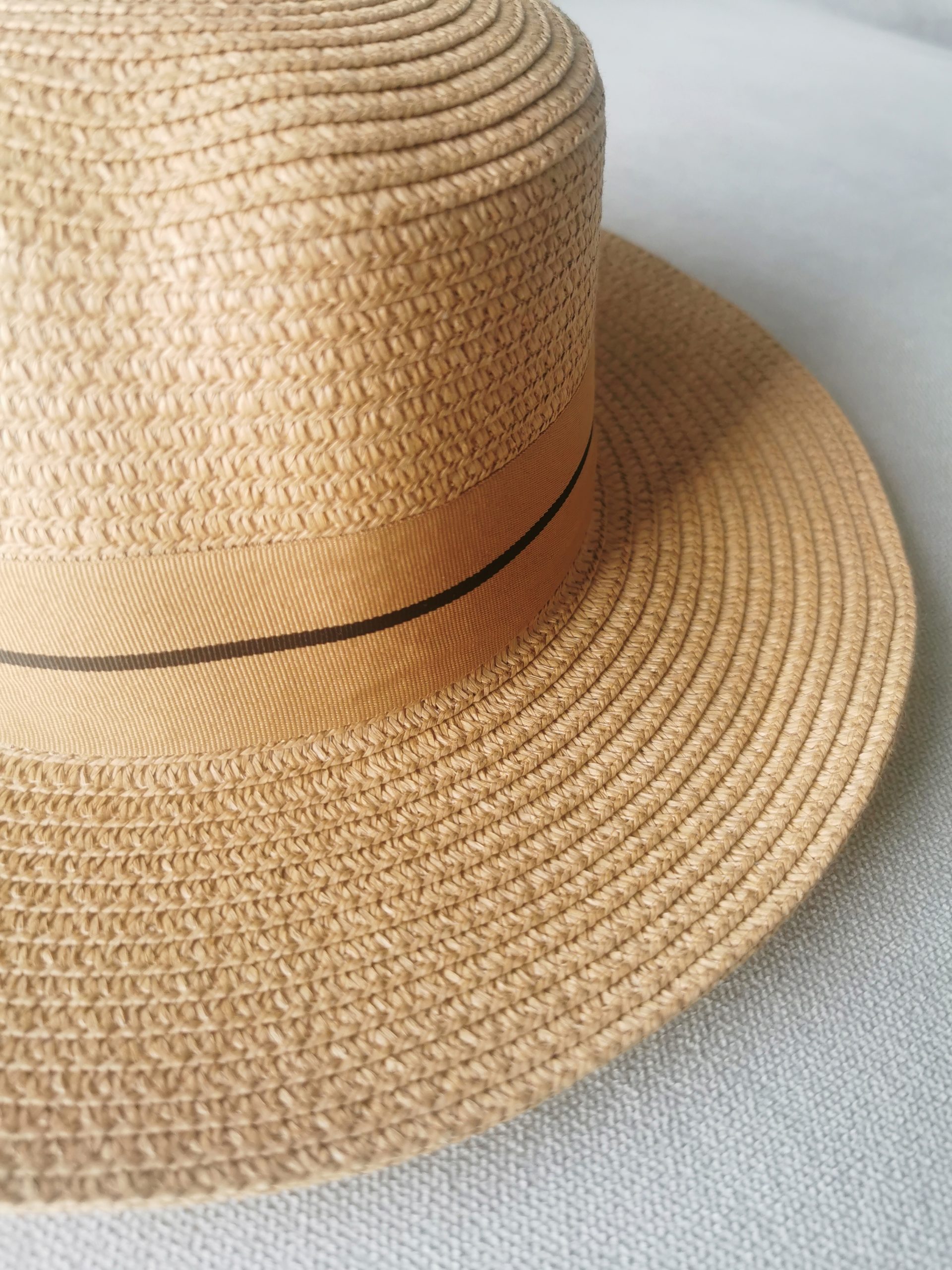 Ladies Tan Boater Hat – Practically Rustic